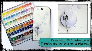 Review  on the Arteza watercolors