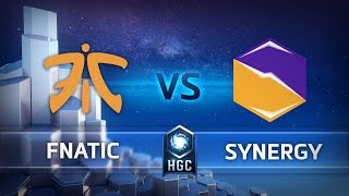 HGC EU - Phase 1 Part 2 - Game 1 - Synergy v Fnatic