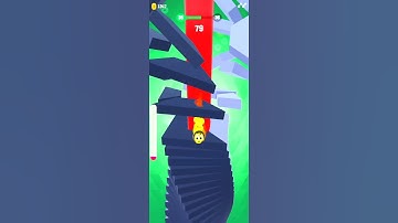 Drop Stack Ball Game Level 35 - short video - More Gaming