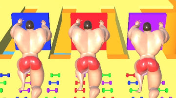 MUSCLE RACE 3D MAX LEVEL GAMEPLAY! 💪💪💪 All Levels #5