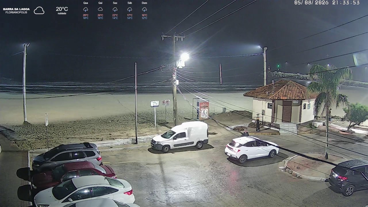 Barra da Lagoa Beach Live – Florianópolis, Brazil live camera thumbnail