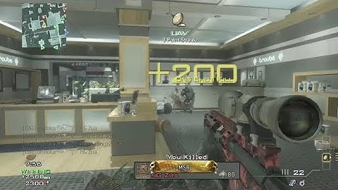 ohRoka: Nice MW3 Quad Feed With MSR (Online)