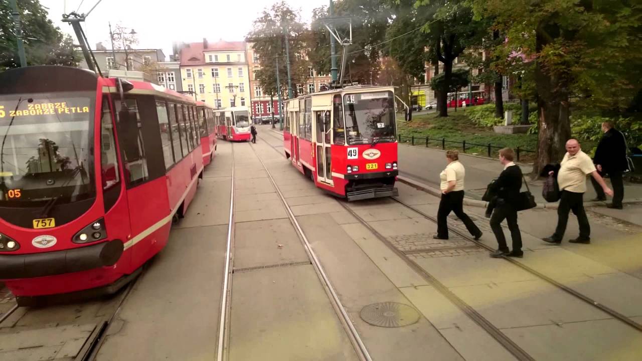 Tramwajem na linii 19