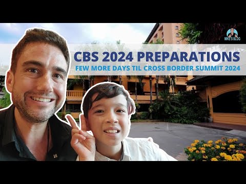Last Preparations for Cross Border Summit (and Family Help!)
