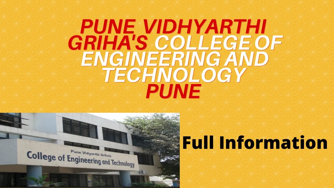 PVG'S College of Engineering and Technology Pune Full information