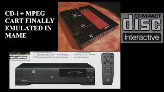 The Philips CD-i and the Digital Video Cartridge are now emulated in MAME!