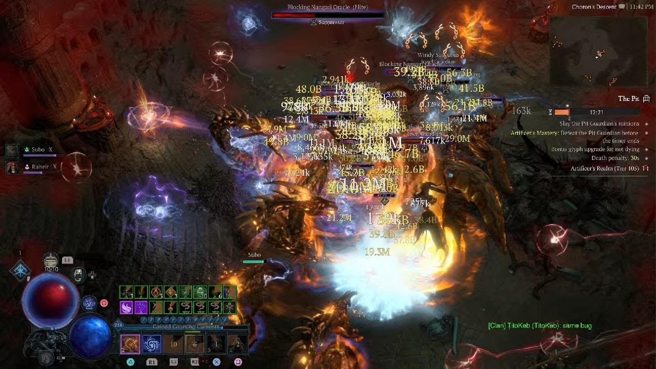 Diablo 4 Season 9 Hydra Sorcerer Pit 105 Clear - YouTube