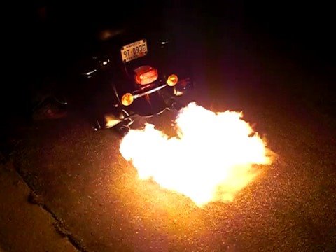 Flamethrower Motorcycle Youtube