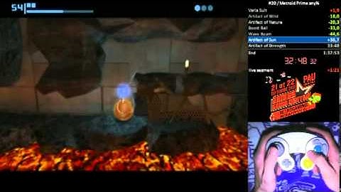 Metroid Prime Speedrun (1h11)