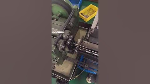 FEDA Automatic thread rolling machine long pins thread making machine