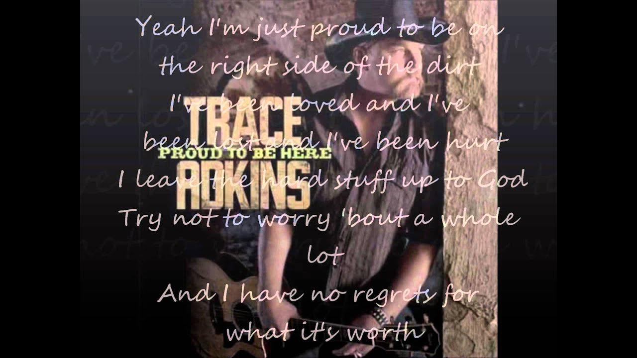 That's What Mamas Do Trace Adkins Lyrics Proud to be Here- Trace Adkins (lyrics on screen) - YouTube
