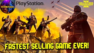 Helldivers 2 Becomes FASTEST SELLING PLAYSTATION GAME EVER!