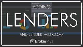 Setting up Lenders and LPC screenshot 1