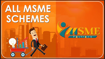 All all msme schemes just in one video.