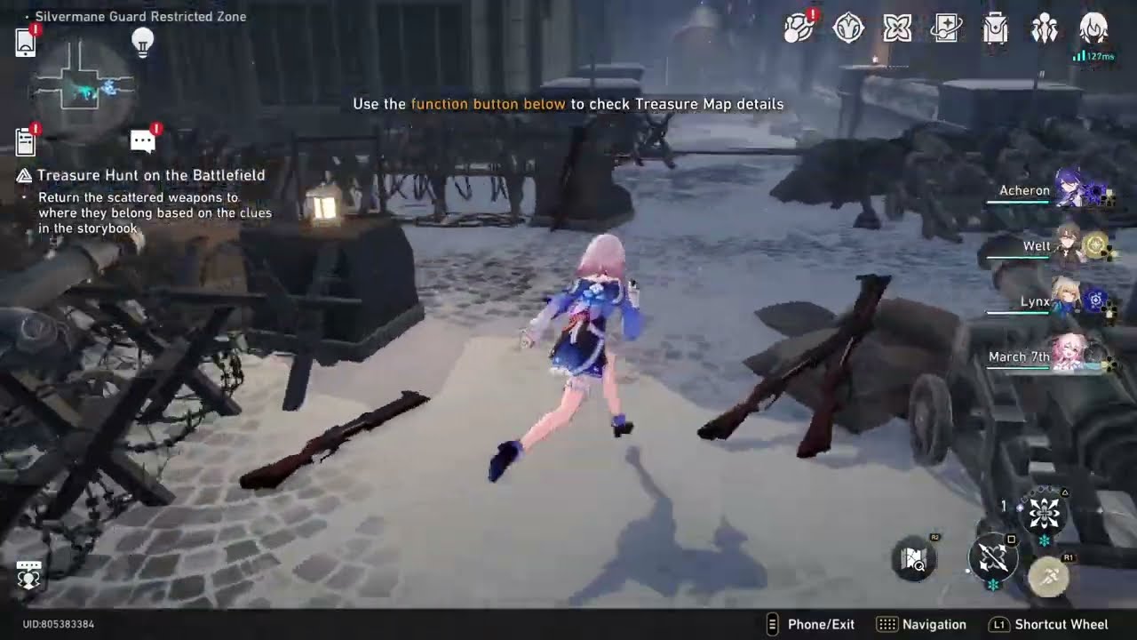 TREASURE HUNT ON THE BATTLEFIELD Honkai: Star Rail