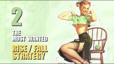 The most profitable RISE / FALL binary strategy!!! (part 2)