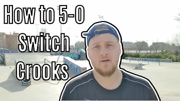How to 5-0 Switch Crooked Grind (Skateboarding Trick Tip Video)