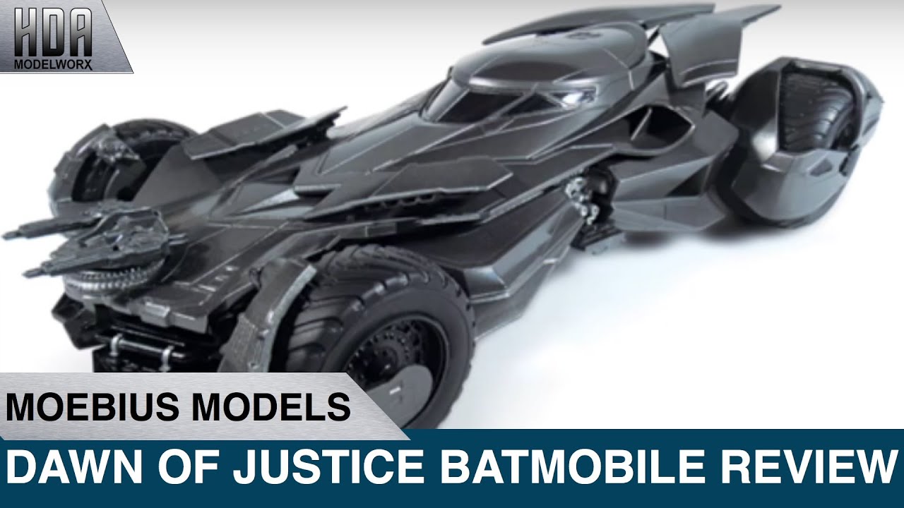 1/25 Moebius Batman vs Superman Dawn of Justice Batwing w/Interior Plastic  Model Kit 