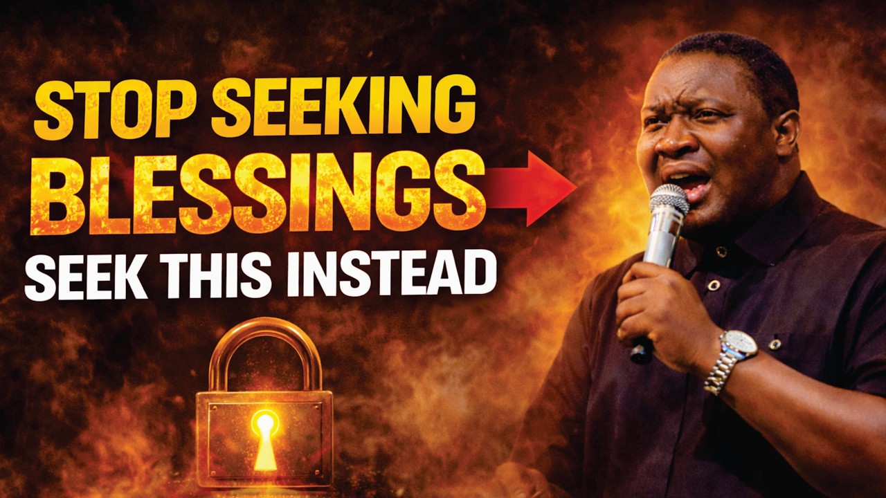 STOP SEEKING BLESSINGS — SEEK THIS INSTEAD || Apostle Jonathan Shekwonya #apostlejonathanshekwonya