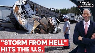 America’s Deadliest Spring Storm Kills Over 35, Thousands Without Power |Firstpost America|N18G