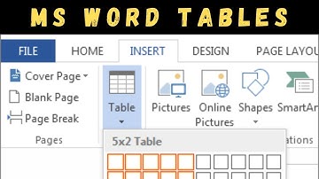 How to insert move and edit table in MS Word | Insert table and draw table | pashtoITskills