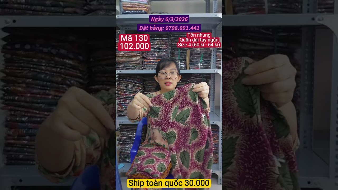 《6/3/2026》 Size 4 (60 kí - 64 kí)