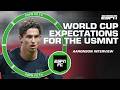 ‘MORE QUESTIONS THAN ANSWERS!’ What is the expectations for the USMNT at the World Cup? | ESPN FC