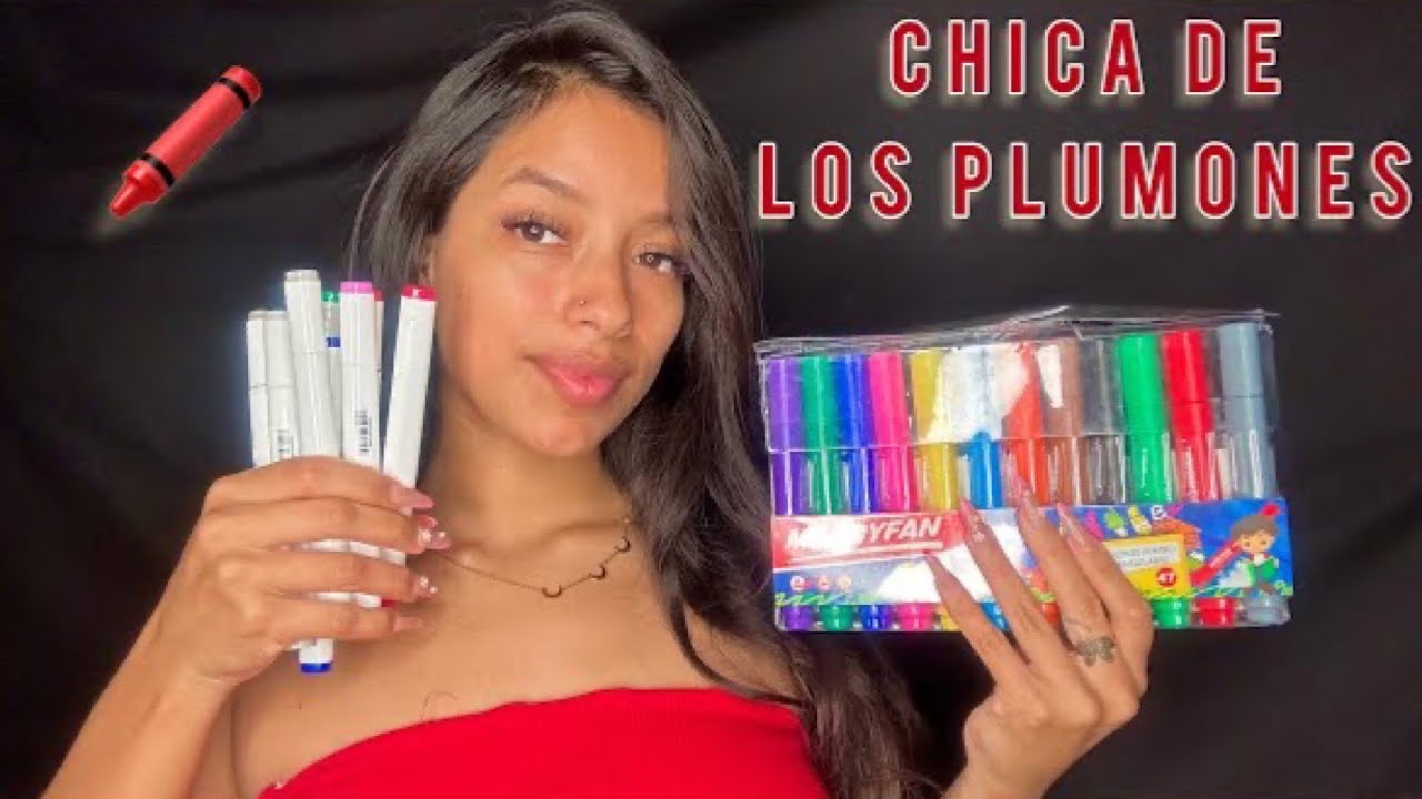 ASMR LA CHICA DE LOS PLUMONES 🖍️ // Roleplay