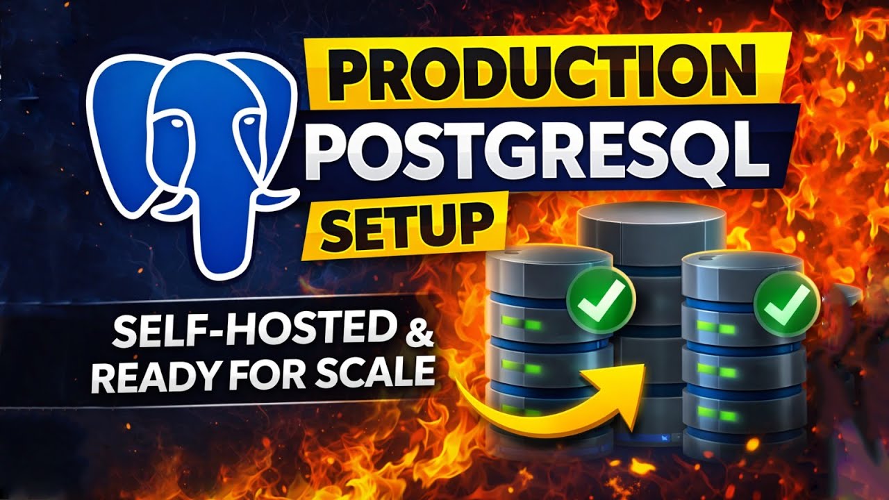 Self-Host Postgres: Managed DB Setup Tutorial - YouTube
