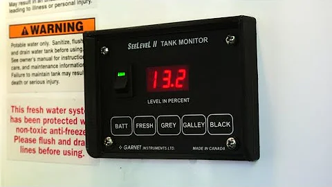 Upgrading and customizing my RV's Holding Tank Monitor system - Part 3