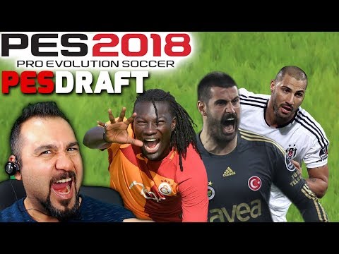 GALATASARAY-FENERBAHÇE-BEŞİKTAŞ CHALLENGE! | PES 2018 PESDRAFT