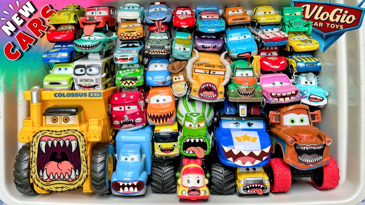 Disney Pixar Cars Unboxing Review | Lightning McQueen, Tow Mater, Doc Hudson, Sally Carrera, Cruz