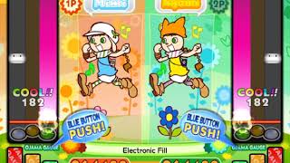 pop'n music BATTLE MODE - Electronic Fill [HYPER 14] screenshot 1