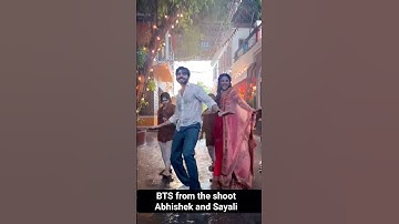 Abhishek Nigam BTS Shoot | #siddharthnigam #abhisheknigam #vibhanigam #shorts