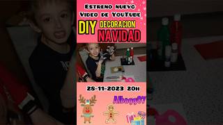 Estreno nuevo vídeo: DIY Decoración de NAVIDAD #albagg07 #navidad #shorts #short #diynavidad