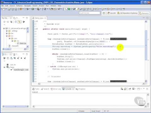 Advanced Java tutorial - Channels