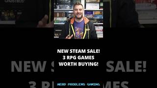 NEW Steam Sale 3 RPG Games Worth Buying!