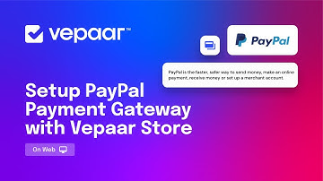 Setup PayPal Payment Gateway with Vepaar Store [Web]