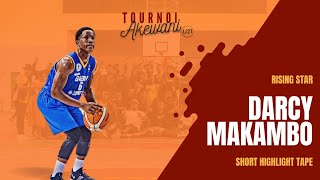 Darcy Makambo - L'étoile montante du basketball Gabonais 🇬🇦 | TOURNOI AKEWANI 2022