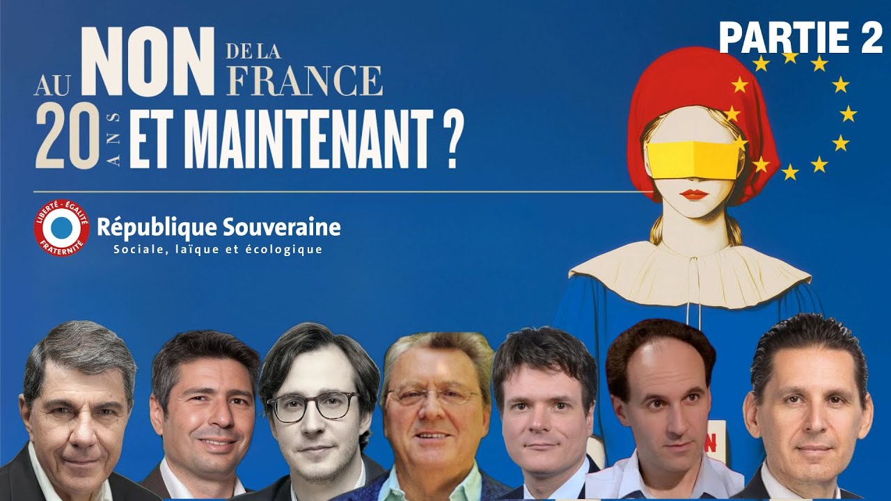 Au NON de la France, 20 ans, et maintenant ? KASSEM, PAOLANTONI, SAPIR, BOULO, NIKONOFF, MOREL, COCQ