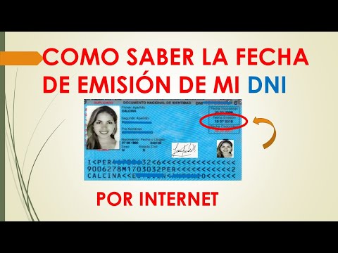 Cómo saber mi fecha de emisión de mi DNI por Internet