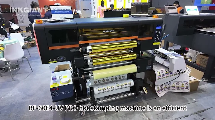 INKGIANT new UV DTF foil solution BF-60E4-UV PRO  60cm Inkjet Printer