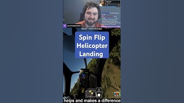 Spin Flip Helicopter Landing in Arma Reforger #armareforger #helicopterpilot #armagameplay #gaming