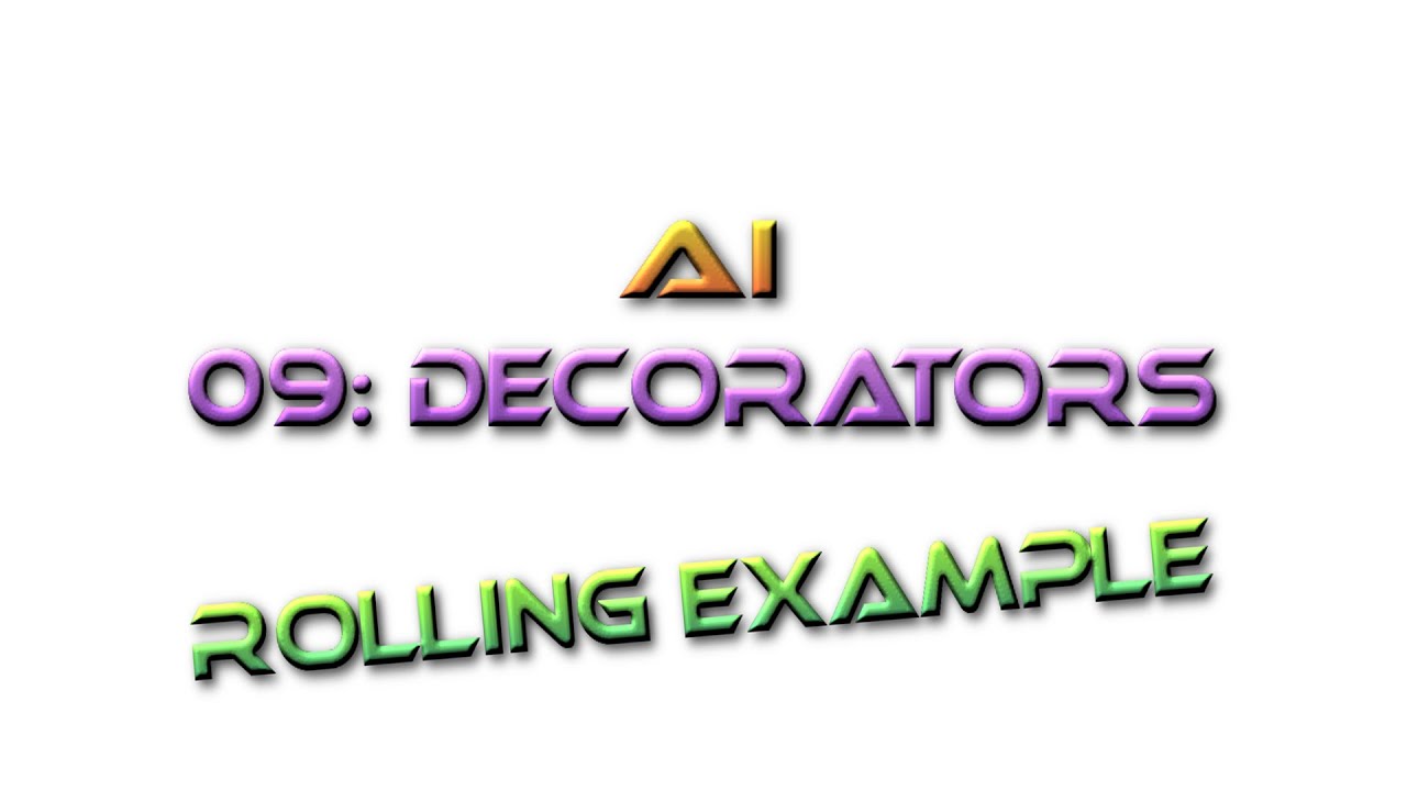 Unreal Engine Tutorial AI 09 Decorators (Rolling Example) YouTube