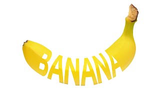 Banana text effect tutorial | Graphic design tutorials