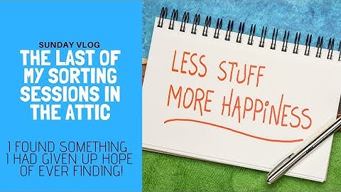 Last of the attic declutter. I found something I never thought I would see again!