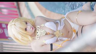 [4K]  阿格莱雅 アグライア 水着 COSPLAY Anime convention 動漫展 Aglaea｜コスプレ