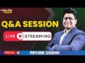 GOLD, Silver & NIFTY Live! WANT ANSWERS to Your Burning Questions? Priyank Sharma