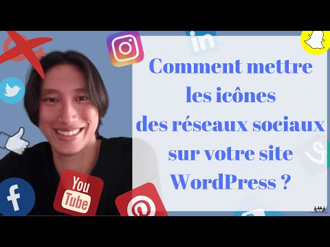 Comment mettre les icônes des réseaux sociaux sur votre site WordPress ? (2018) Comment mettre les icônes des réseaux sociaux sur votre site WordPress ? (2018)
