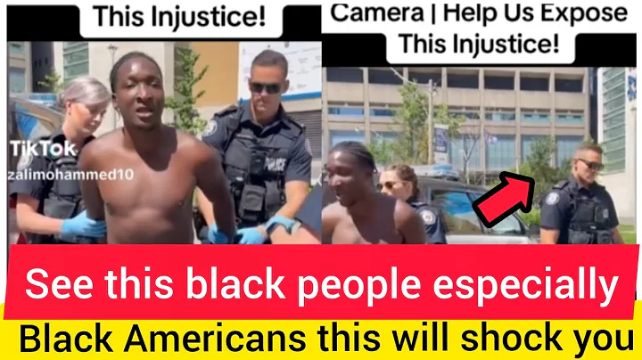 Black Man Was Wrongfully detained by White Cop see what happens at the end